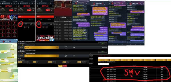 넷플 먹튀자료들